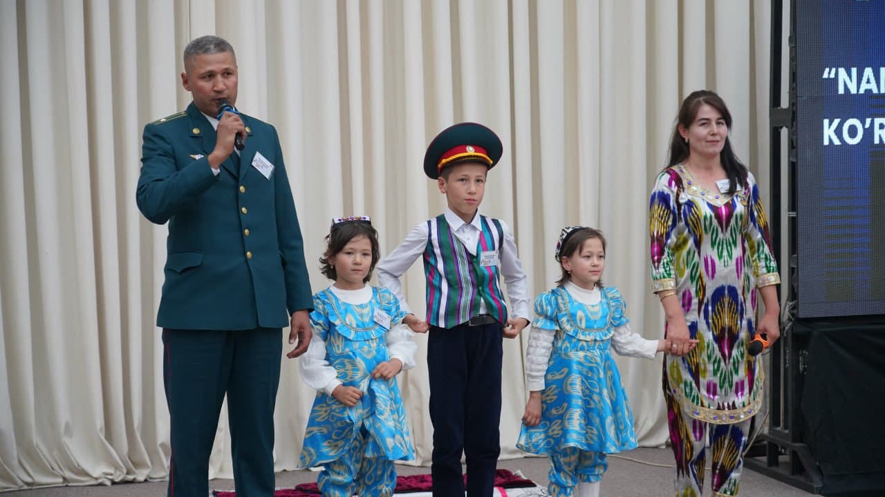 Сурхондарё вилояти Ички ишлар органларида “Намунали оила” кўрик-танлови ўтказилди