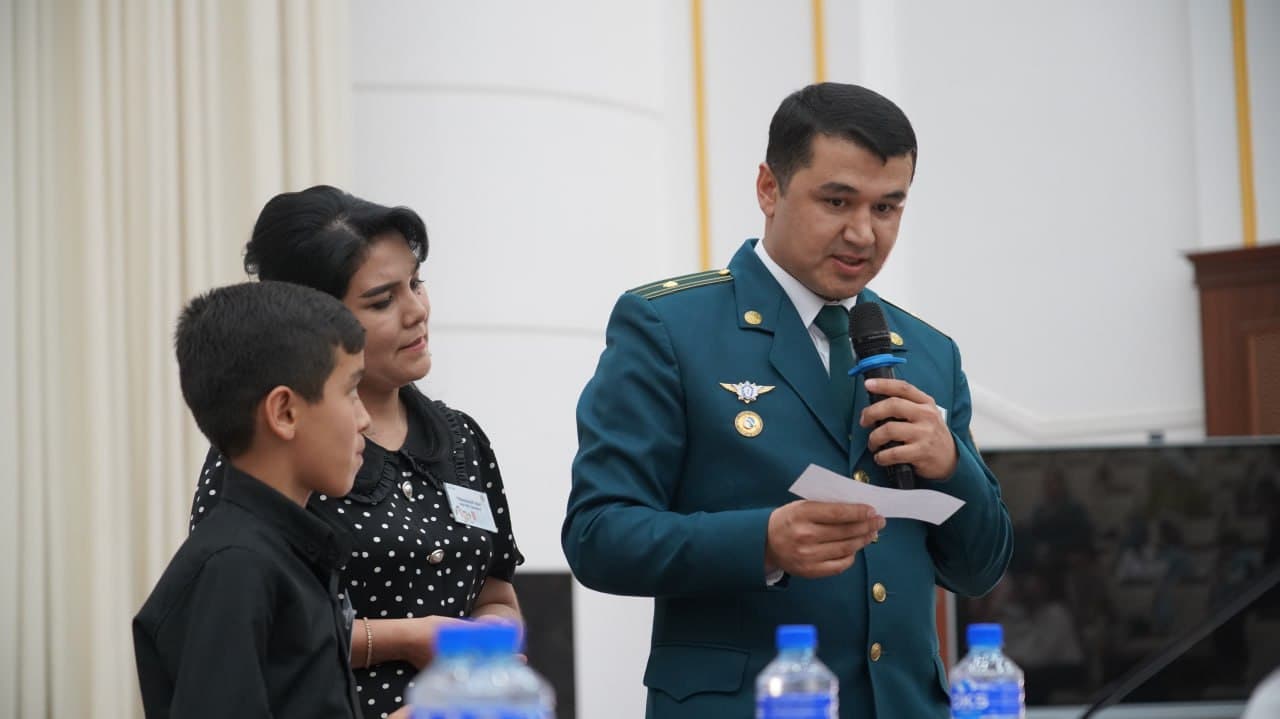 Сурхондарё вилояти Ички ишлар органларида “Намунали оила” кўрик-танлови ўтказилди