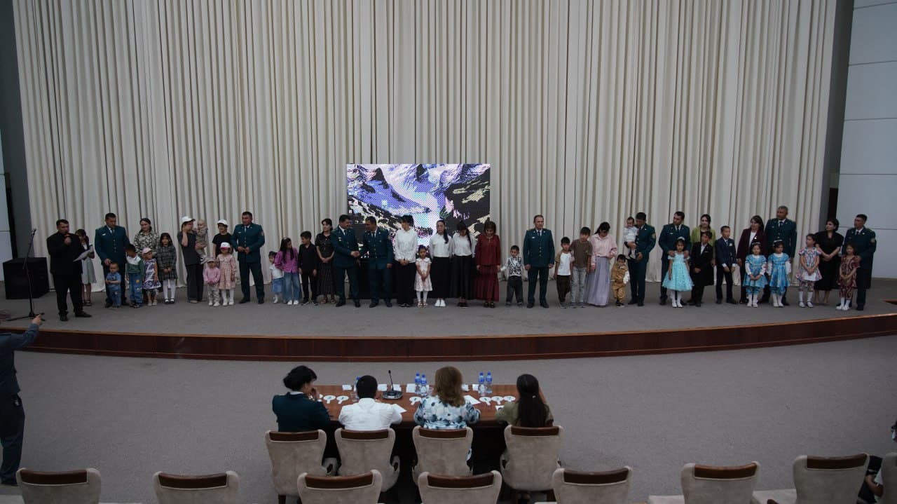 Сурхондарё вилояти Ички ишлар органларида “Намунали оила” кўрик-танлови ўтказилди