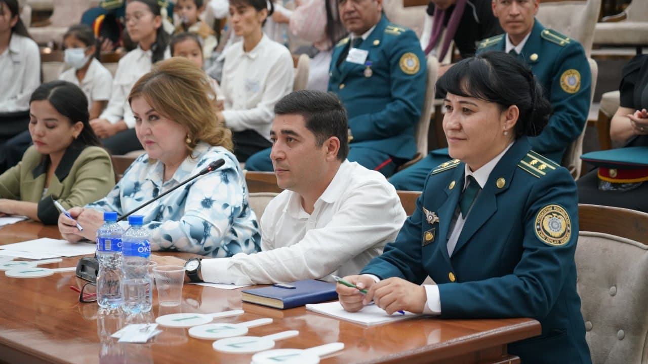 Сурхондарё вилояти Ички ишлар органларида “Намунали оила” кўрик-танлови ўтказилди