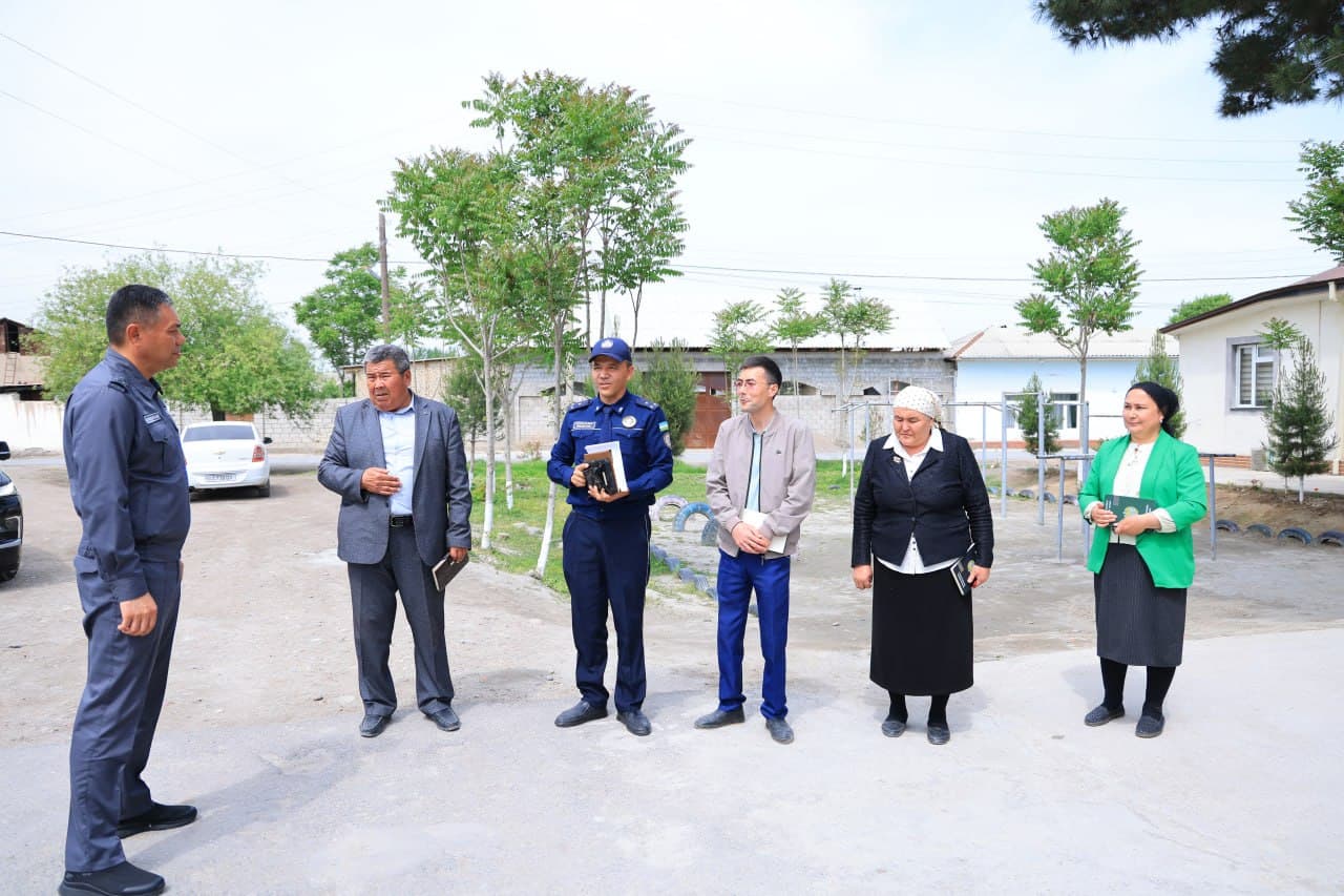 Наманган вилояти маҳаллаларида жиноятчиликни олдини олиш бўйича комплекс ўрганишлар ўтказилди