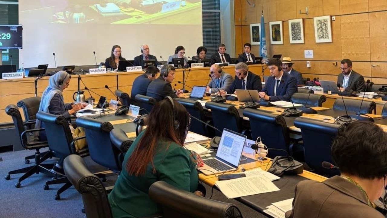 Ichki ishlar vaziri oʻrinbosari polkovnik Ramazon Ashropov Jeneva shahrida (Shveysariya) oʻtkazilayotgan BMTning Irqiy kamsitishni tugatish qoʻmitasining 117-sessiyasida ishtirok etdi