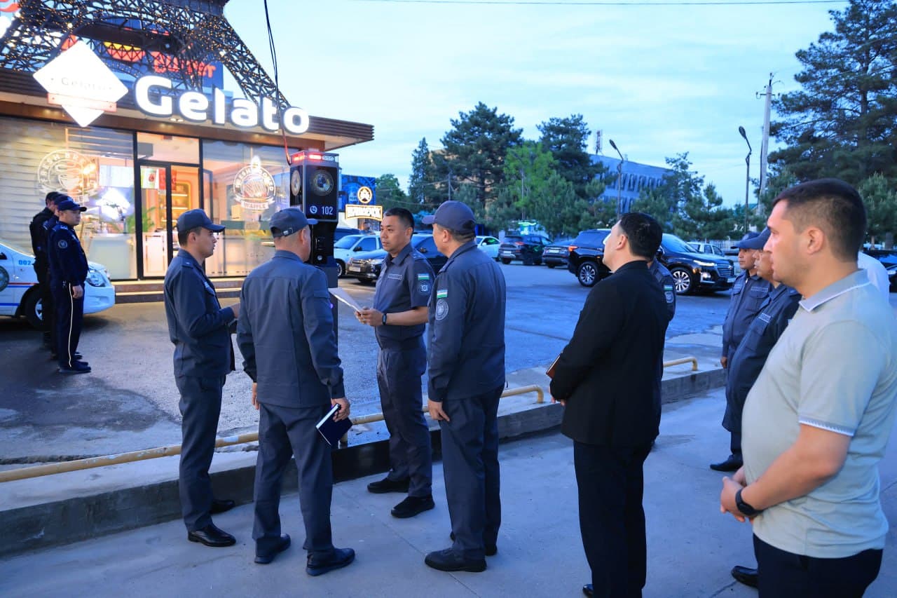 Наманган вилояти ИИБ раҳбарияти томонидан Давлатобод туманида ўрганиш ишлари олиб борилди