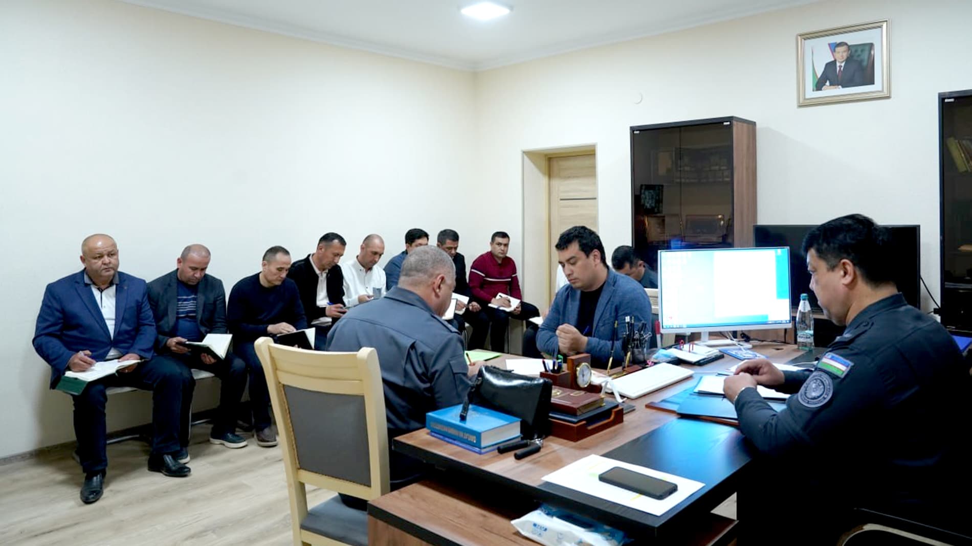 IIV huzuridagi Migratsiya va personallashtirish departamenti rahbariyati tomonidan Xorazmda migratsiya va personallashtirish sohasida manzilli oʻrganishlar olib borildi