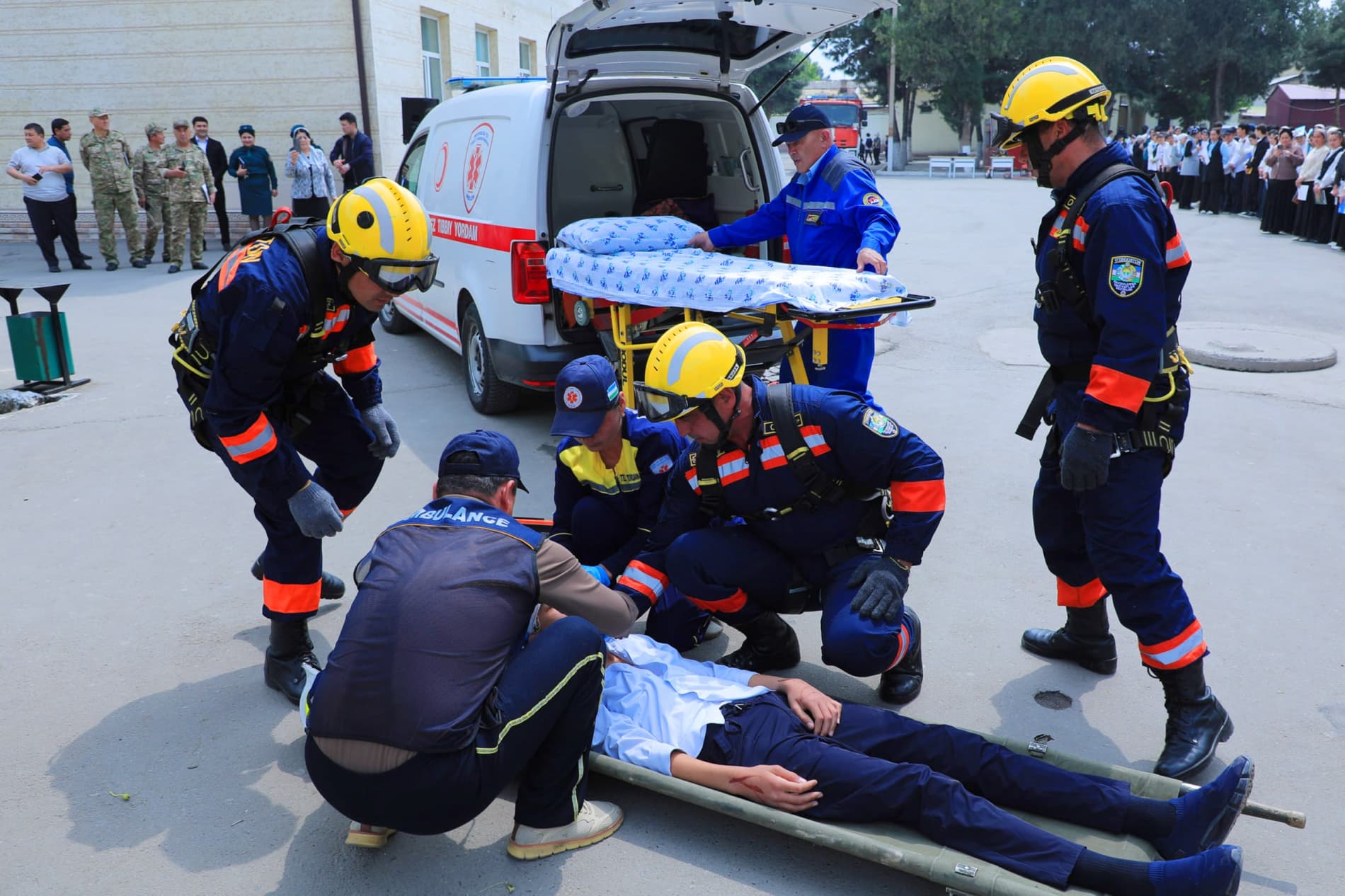 Андижон вилояти ИИБ ташаббуси билан таълим муассасалари хавфсизлигини таъминлашга қаратилган “Хавфсиз билим маскани” мавзусида кенг қамровли ўқув-семинари ташкил этилди