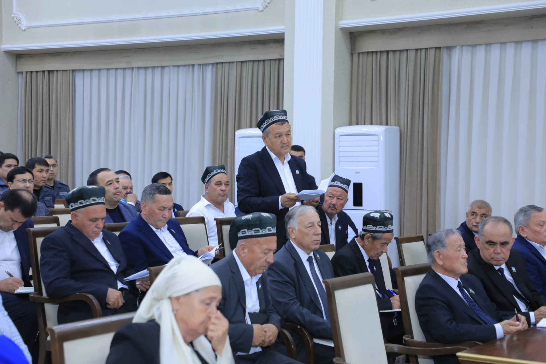 Xalq deputatlari Andijon viloyati kengashining navbatdagi sessiyasida Andijon viloyati IIB boshligʻining hisoboti tinglandi