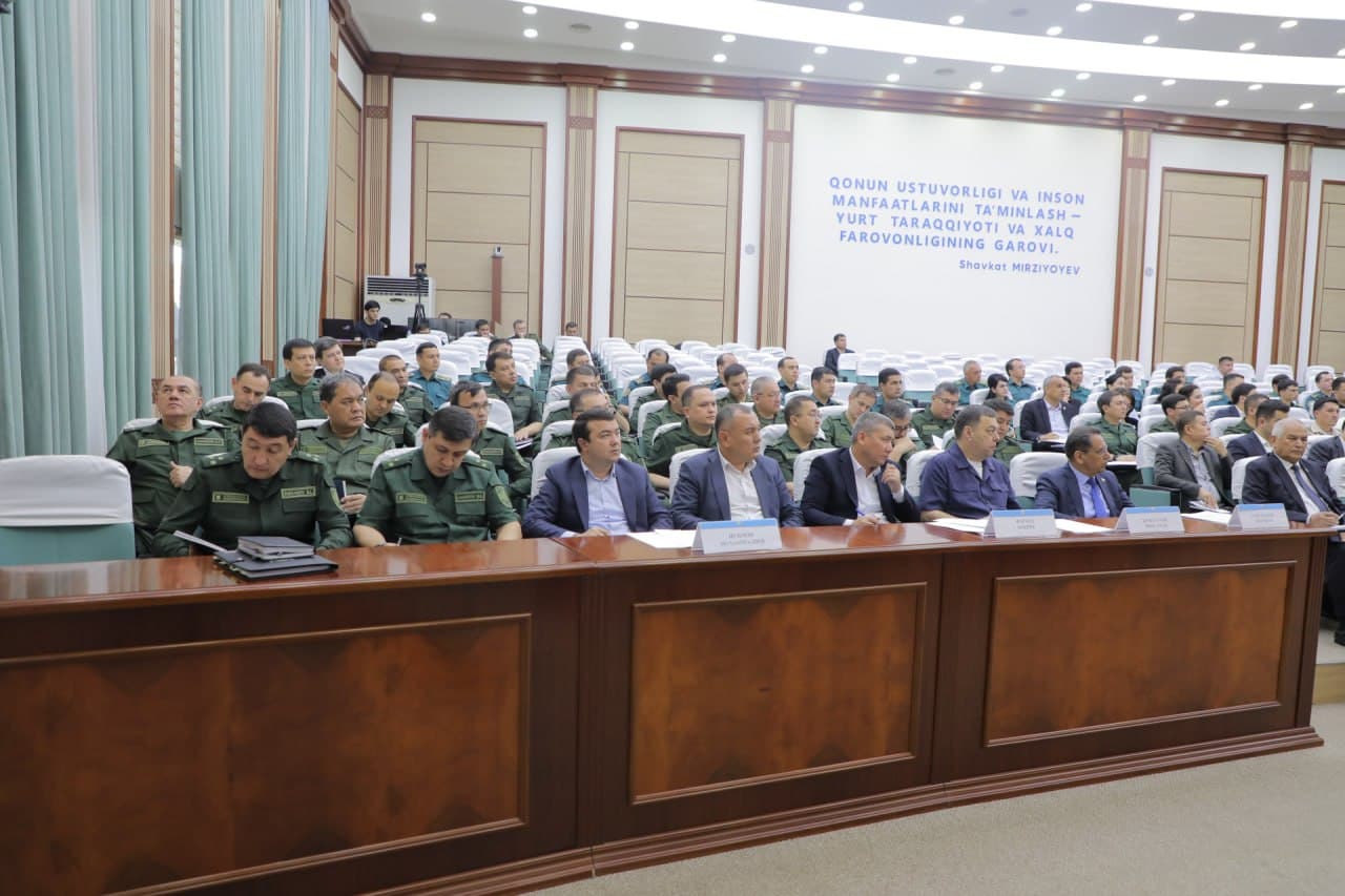 Республика маҳаллаларида хавфсиз муҳитни яратиш ва ҳуқуқбузарликларнинг барвақт олдини олиш бўйича Республика идоралараро мувофиқлаштириш Кенгашининг навбатдаги кенгайтирилган йиғилиши ўтказилди
