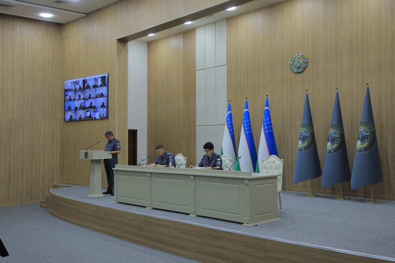 Oʻzbekiston Respublikasi Ichki ishlar vazirligi rahbariyati ishtirokida Samarqand viloyati Ichki ishlar boshqarmasining 2026-yilning 1-choragi yakunlari boʻyicha sarhisob yigʻilishi boʻlib oʻtdi
