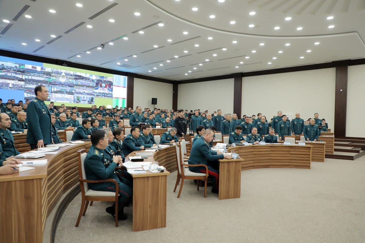 Давлат раҳбари томонидан белгилаб берилган криминоген вазият барқарорлигини таъминлаш бўйича устувор вазифалар ижроси юзасида соҳавий ва ҳудудий ички ишлар органлари раҳбарлари иштирокида навбатдаги Ҳайъат йиғилиши бўлиб ўтди