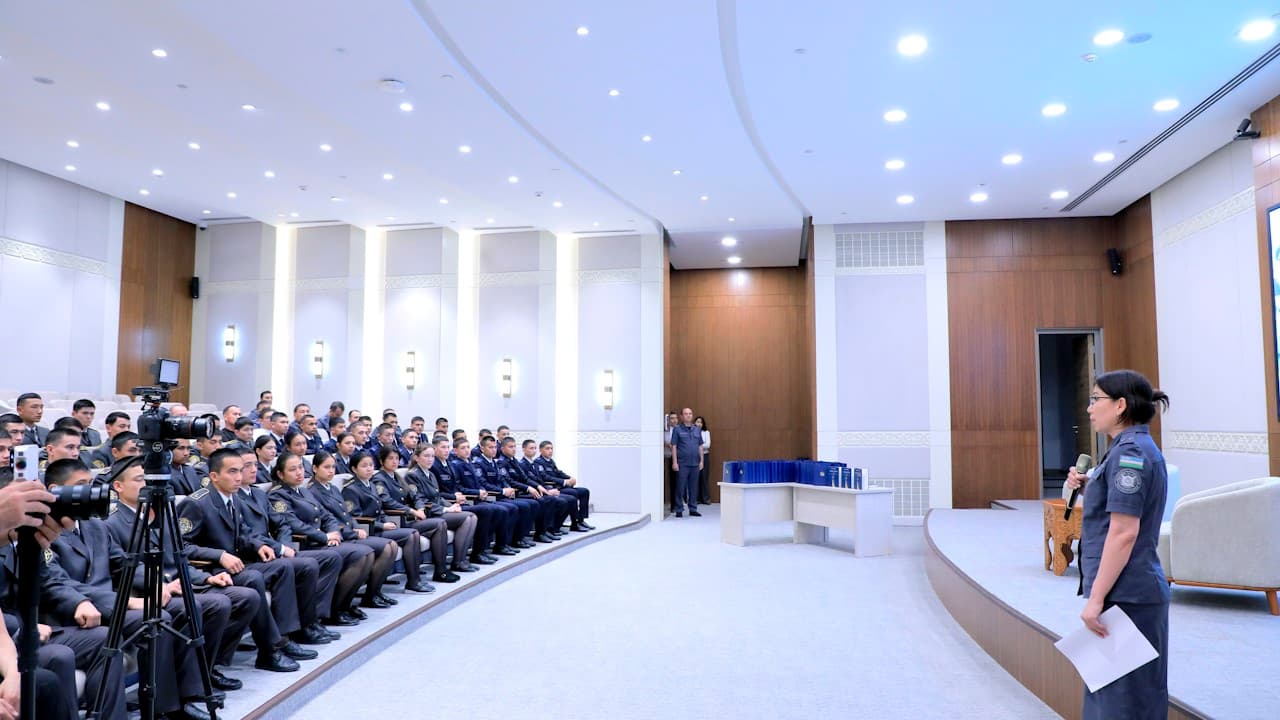 Ichki ishlar organlari xodimlarining maʼnaviy-maʼrifiy salohiyati mustahkamlanmoqda