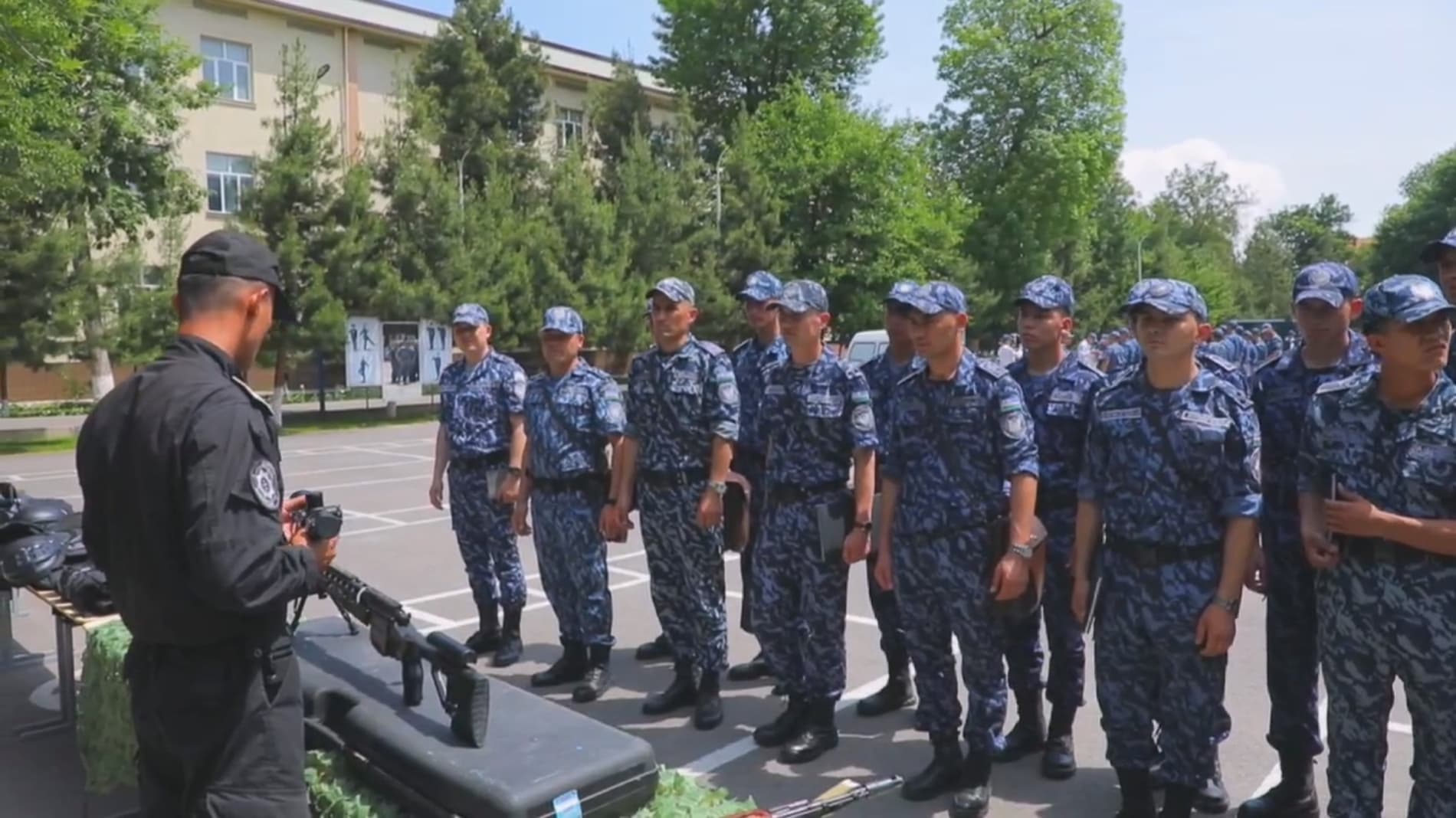 IIV Qorovul qoʻshinlari qoʻmondonligida harbiy xizmatchilar uchun yangi oʻquv yilining ochilish marosimi oʻtkazildi