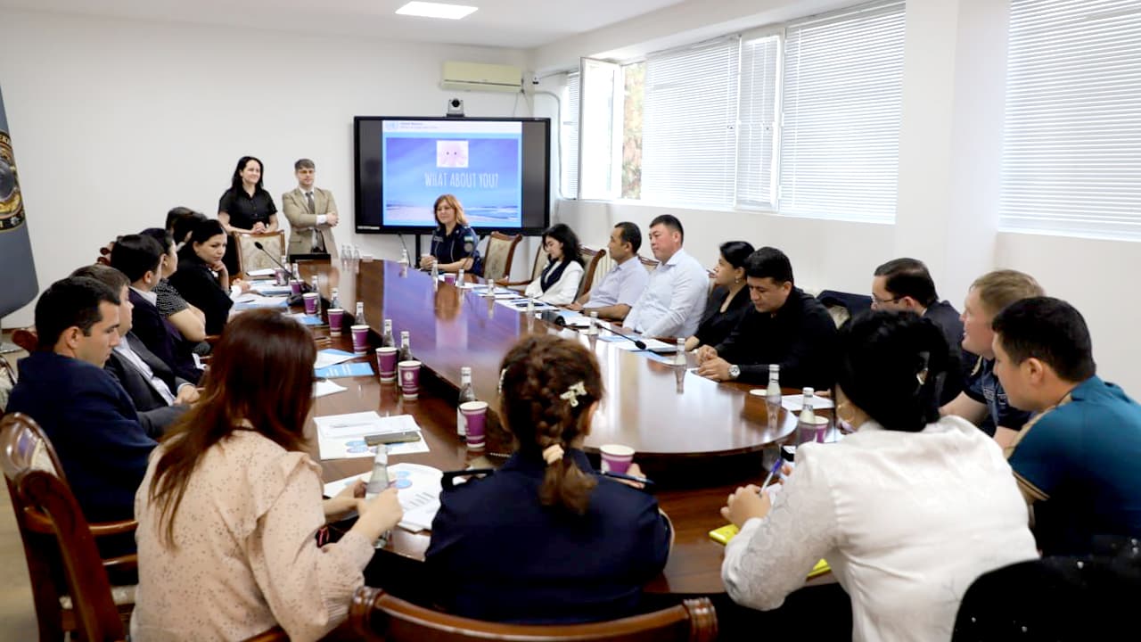 IIV Malaka oshirish institutida Giyohvandlik va jinoyatchilik boʻyicha boshqarmasi (UNODC) hamkorligida kiberjinoyatlar profilaktikasiga bagʻishlangan seminar boshlandi
