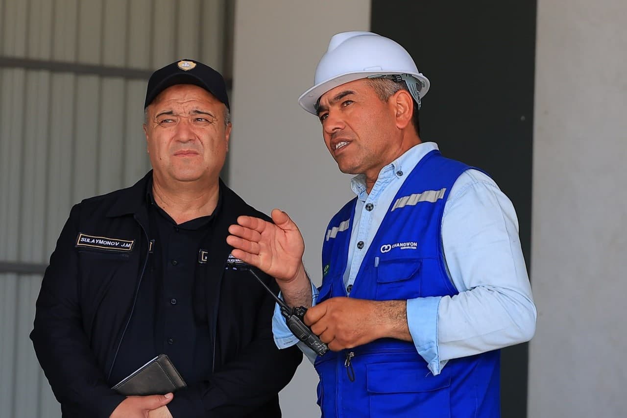 Buxoro viloyati IIBning yangi maʼmuriy binosi qurilishi koʻzdan kechirildi