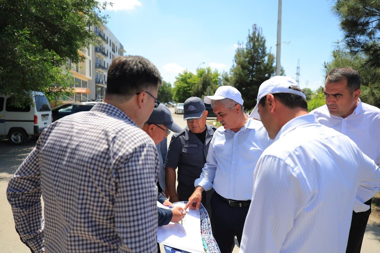 Buxoro shahrida xavfsiz infratuzilma va obodonlashtirish ishlari koʻzdan kechirildi