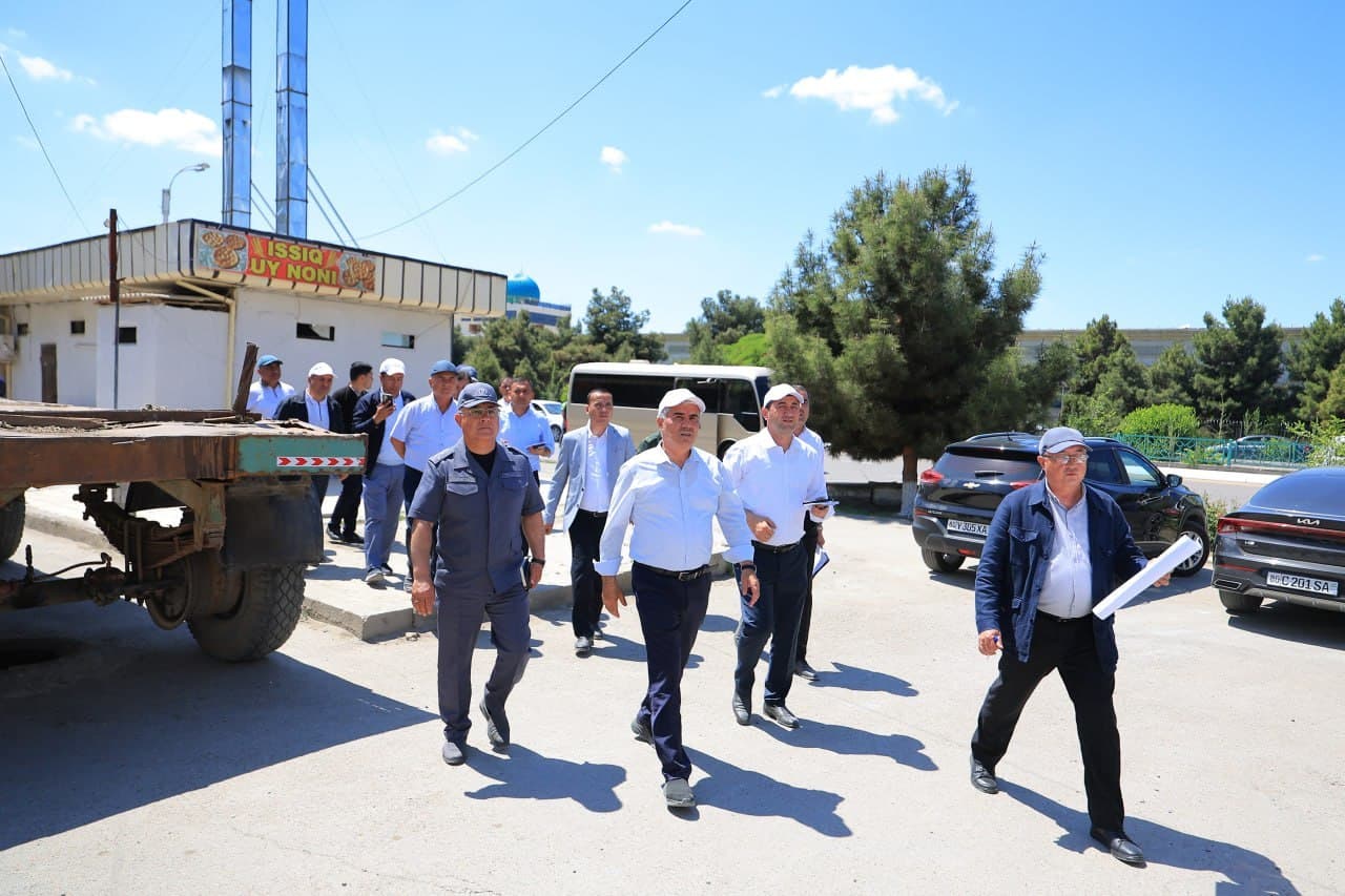 Buxoro shahrida xavfsiz infratuzilma va obodonlashtirish ishlari koʻzdan kechirildi