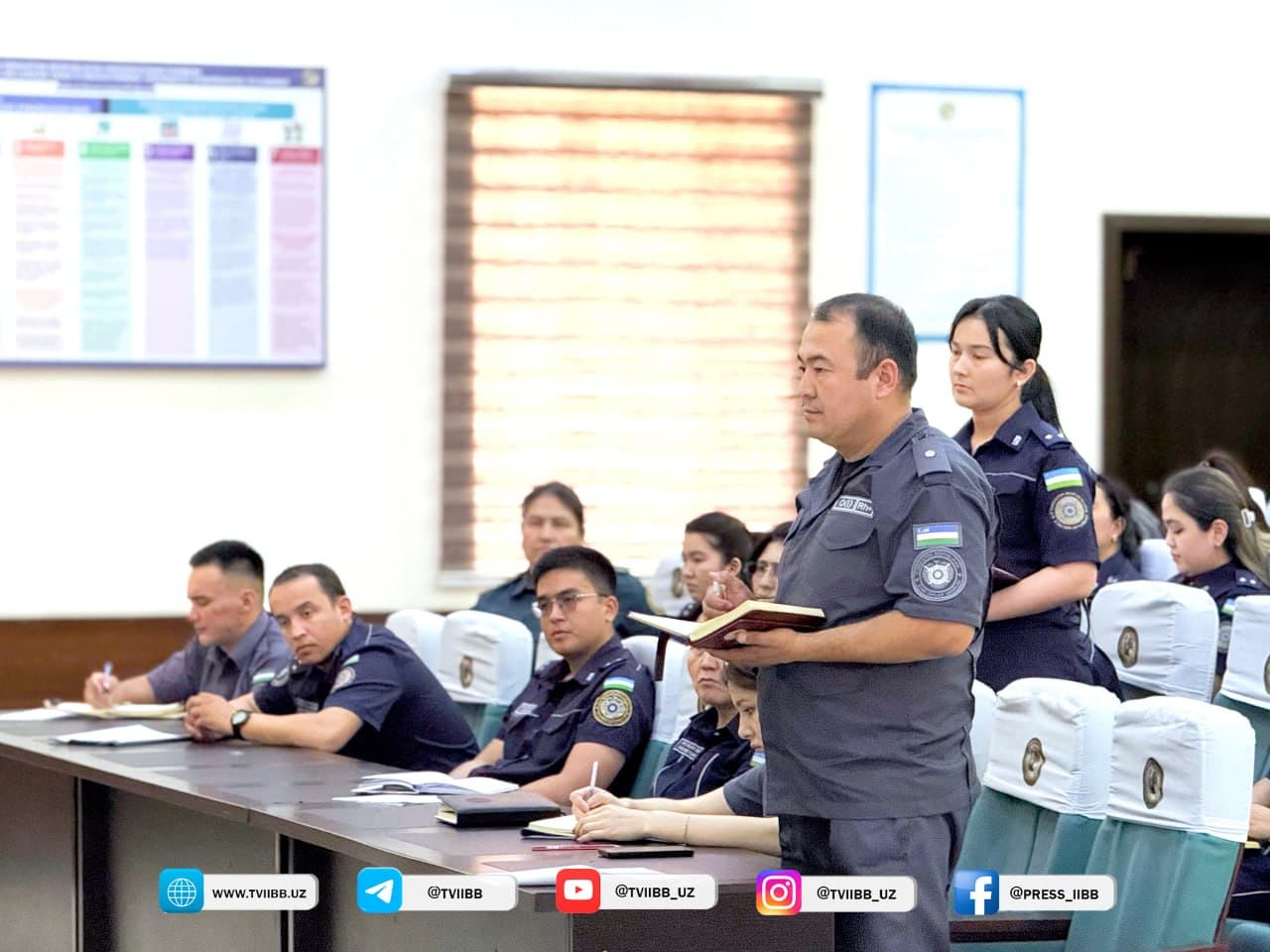 Toshkent viloyati IIBBda xotin-qizlar oʻrtasida jinoyat va huquqbuzarliklarni oldini olish chora-tadbirlari muhokama qilindi