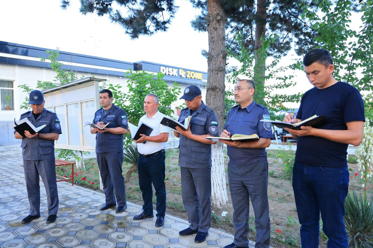 Namangan viloyati IIB rahbariyati tomonidan Yangi Namangan tumanida oʻrganish ishlari olib borildi
