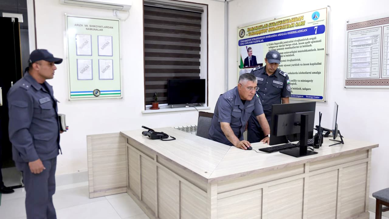 Buxoro viloyati IIB rahbariyati tomonidan hududlarda kriminogen vaziyat barqarorligini taʼminlash yuzasidan amaliy oʻrganishlar olib borildi