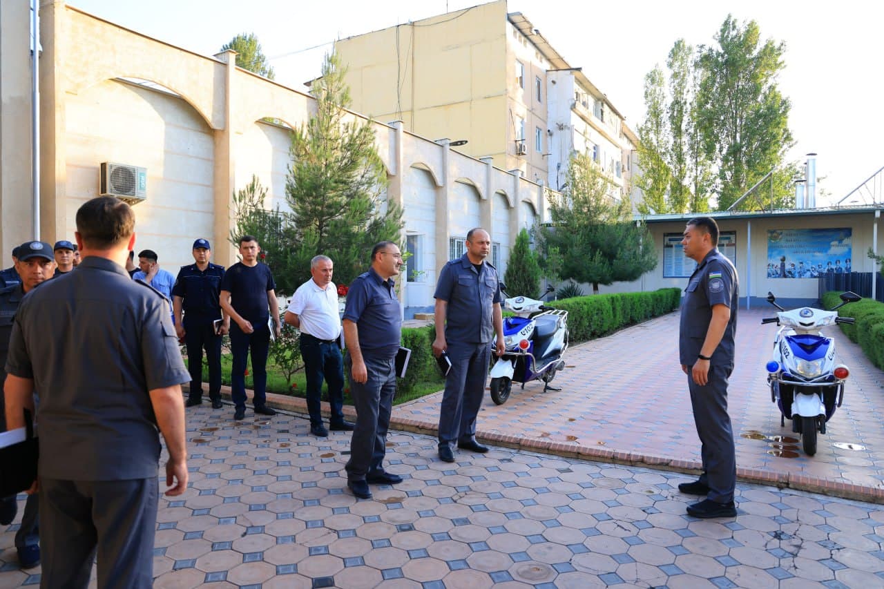 Namangan viloyati IIB rahbariyati tomonidan Yangi Namangan tumanida oʻrganish ishlari olib borildi