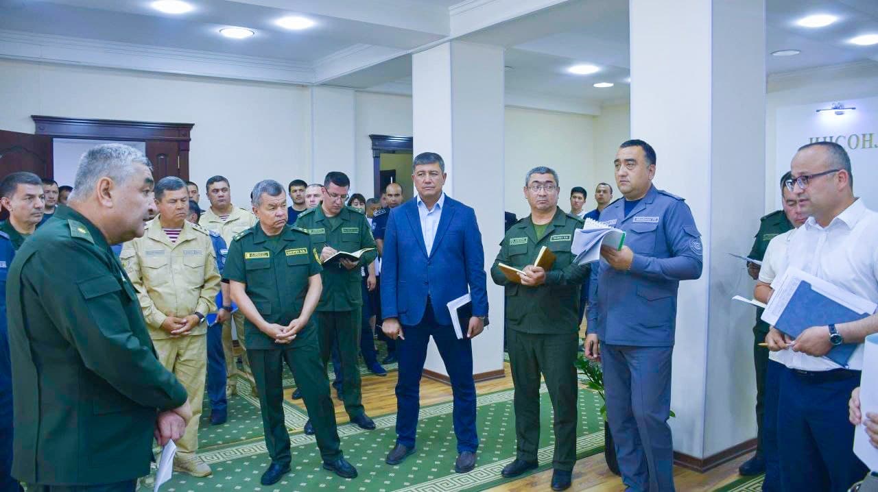 Республика идоралараро мувофиқлаштириш штаби томонидан Қашқадарё вилоятида хавфсиз муҳит яратиш ва тергов сифати масалалари ўрганилмоқда
