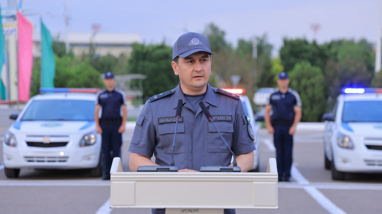 IIV rahbariyatining Buxoro viloyatiga amaliy tashrifi doirasida Patrul-post xizmatiga yangi maxsus xizmat transport vositalari tantanali ravishda topshirildi