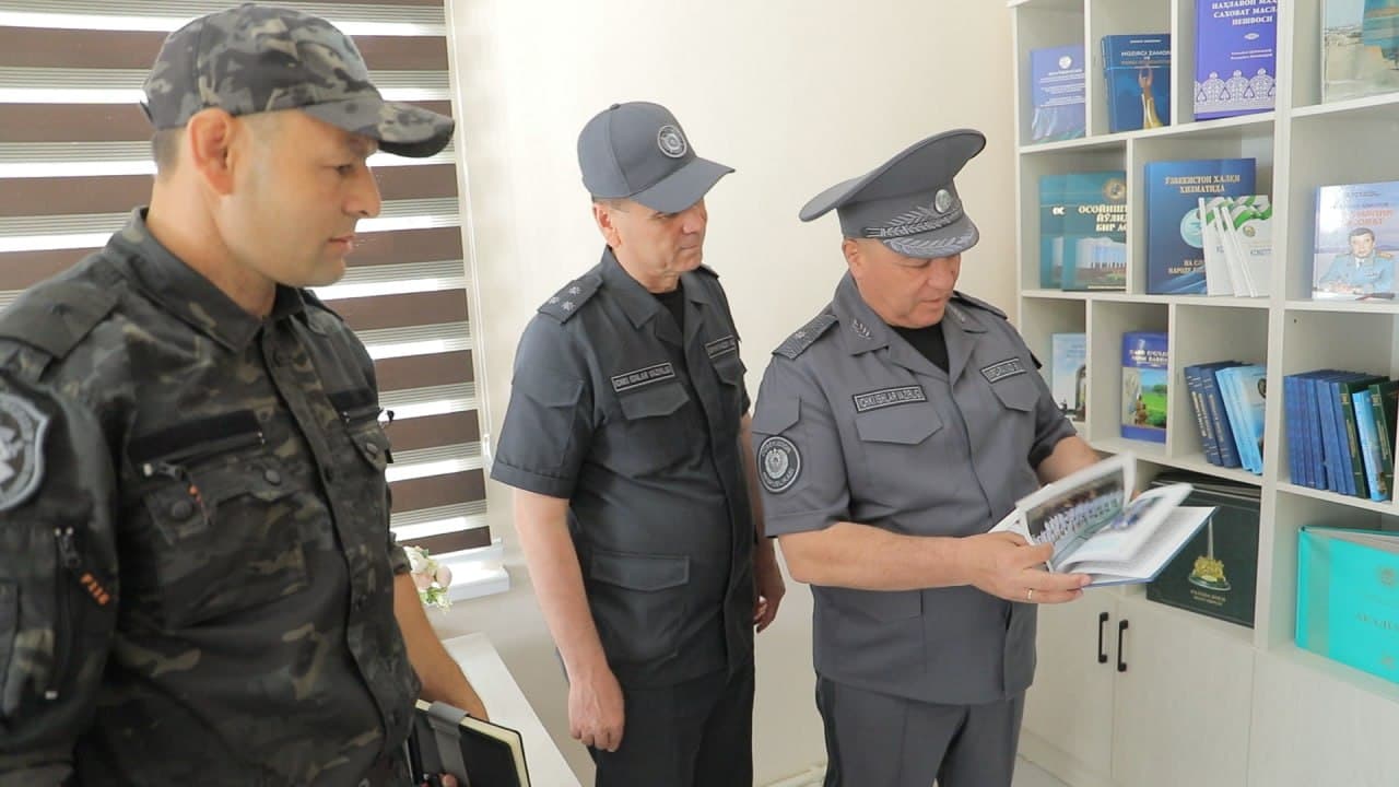 IIV rahbariyati tomonidan Xorazm viloyati IIB Tezkor vazifalarni bajaruvchi safarbar otryadi shaxsiy tarkibining xizmat faoliyati va ular uchun yaratilgan shart-sharoitlar oʻrganilib, masʼullarga tegishli topshiriqlar berildi