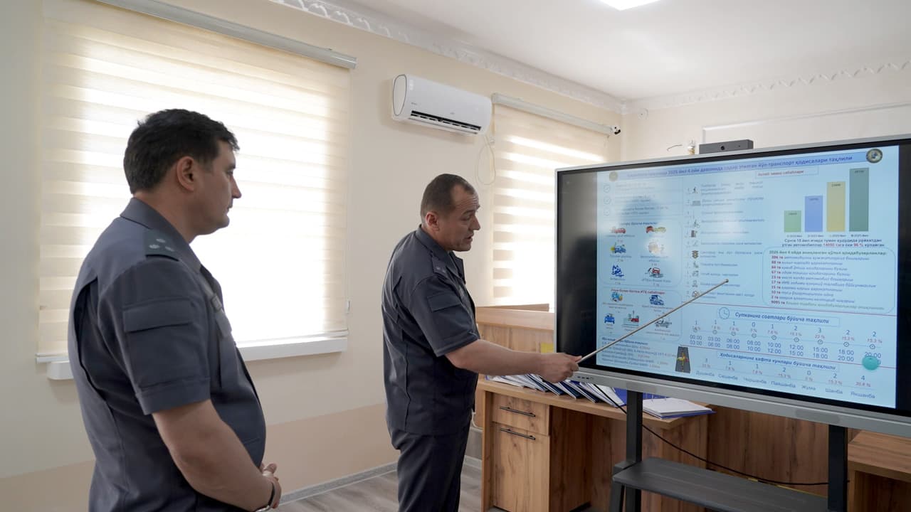 Navoiy viloyatida jinoyatchilikni jilovlash, mahalla yettiligi faoliyati va xodimlarning ijtimoiy himoyasi masalalari tumanlar kesimida tahlil qilinmoqda