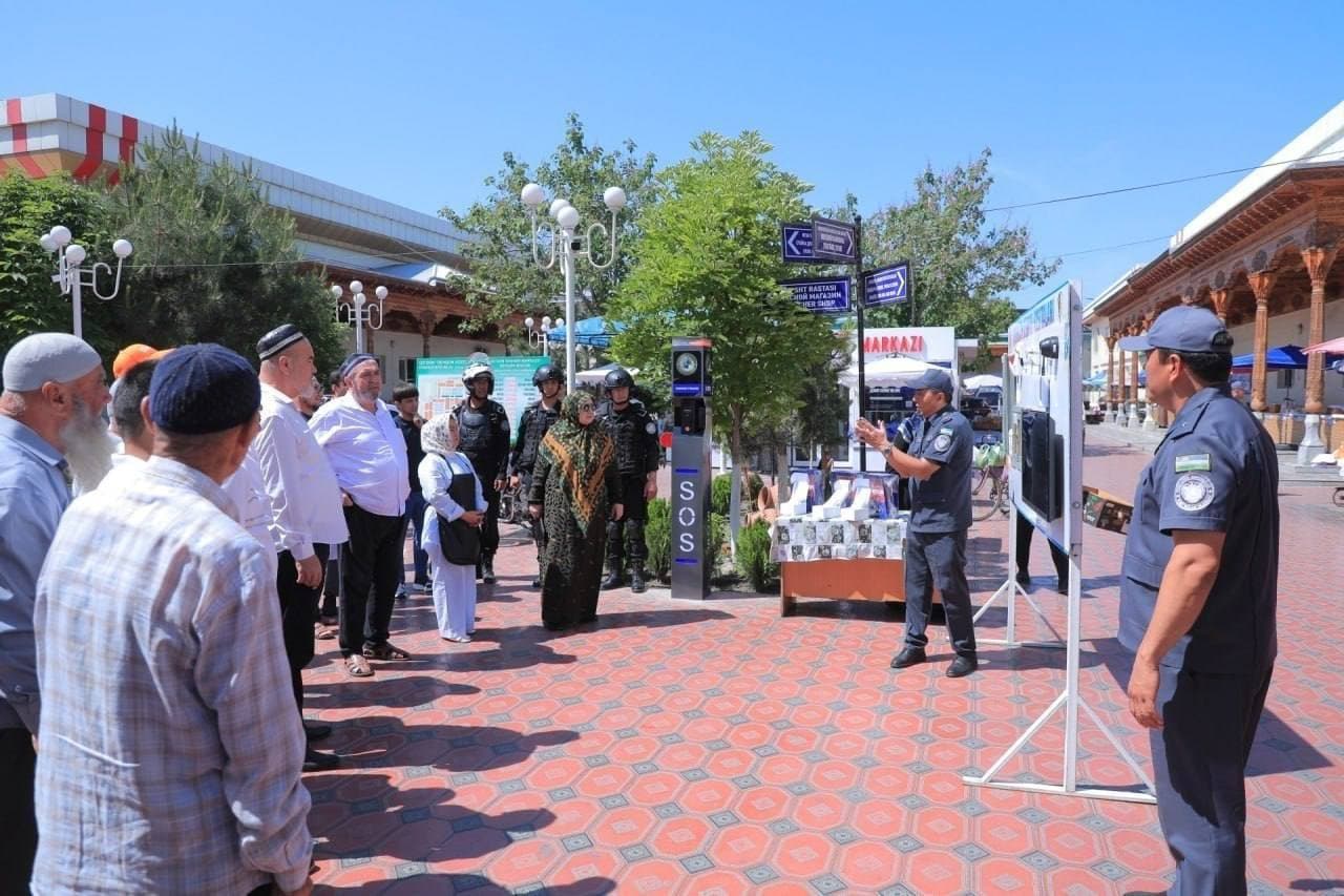 Ichki ishlar vazirligining rahbariyati tomonidan Fargʻona viloyatining Fargʻona, Quvasoy shaharlari va Toshloq, Quva, Fargʻona tumanlarida xavfsiz muhitni taʼminlash borasida amaliy ishlar olib borildi