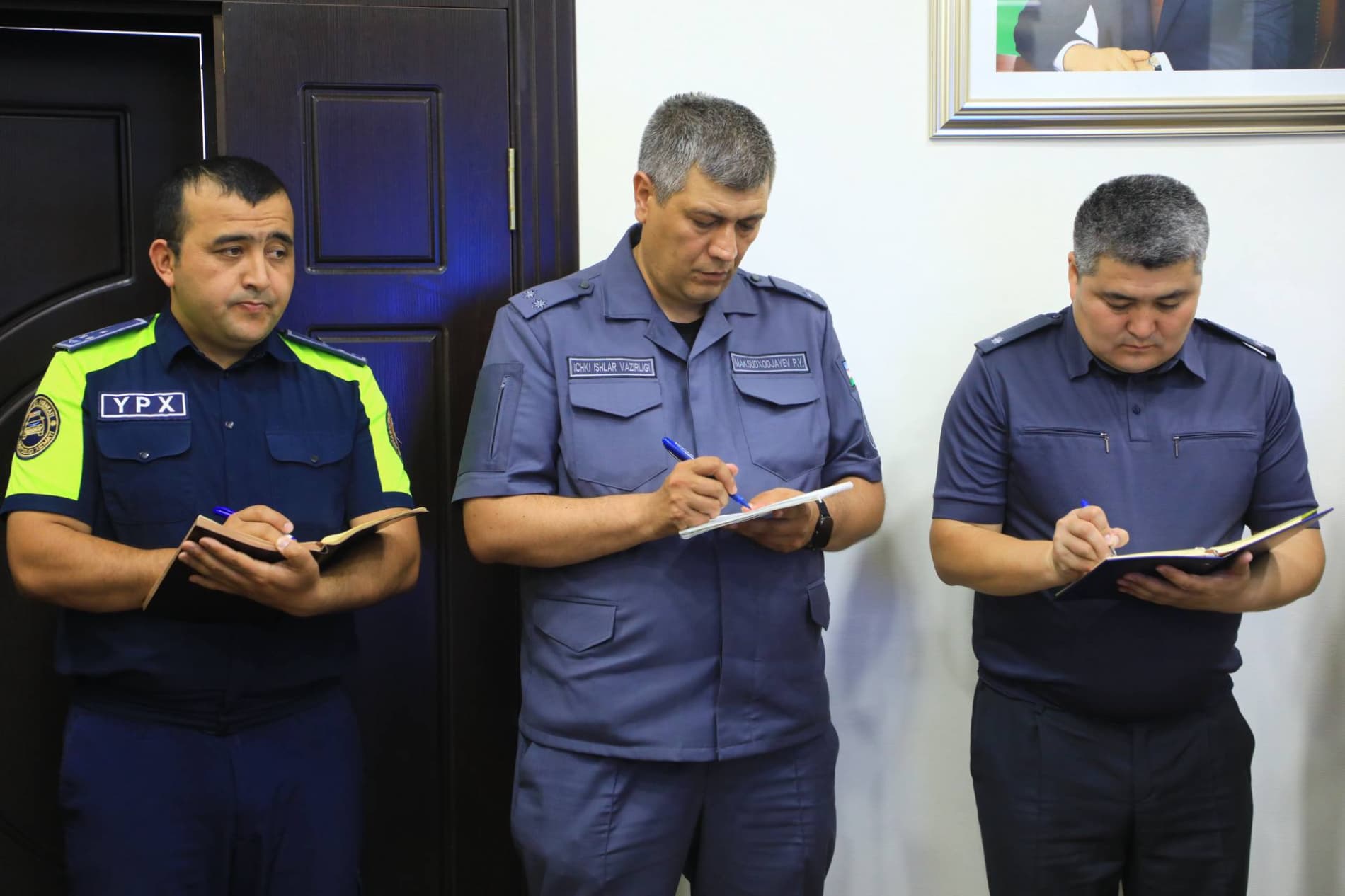 IIV Yoʻl harakati xavfsizligi xizmati rahbariyati tomonidan Andijon viloyatida oʻrganishlar olib borildi