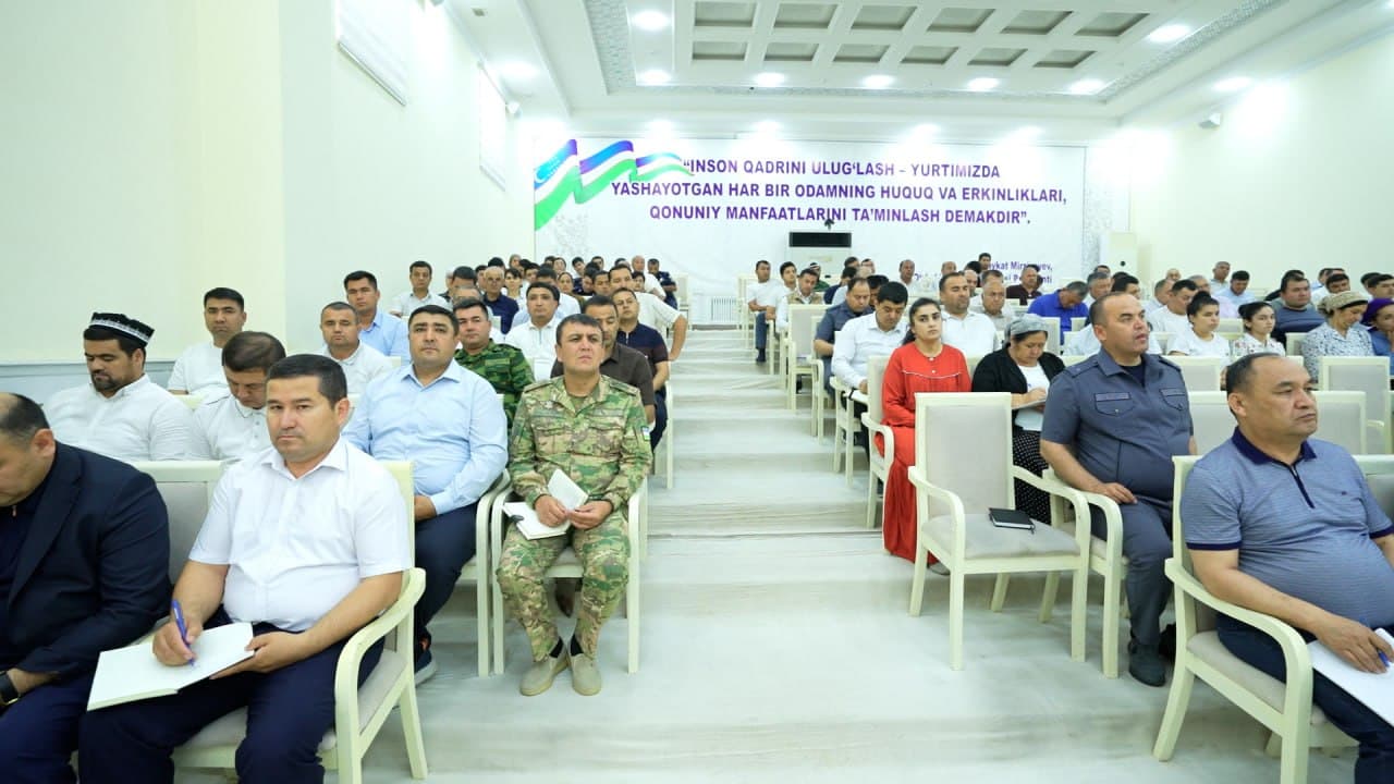 Surxondaryo viloyatida Prezident qarorlari ijrosi hamda Chilonzor va Mirzo Ulugʻbek tumanlari tajribasi doirasidagi ishlar muhokama qilindi