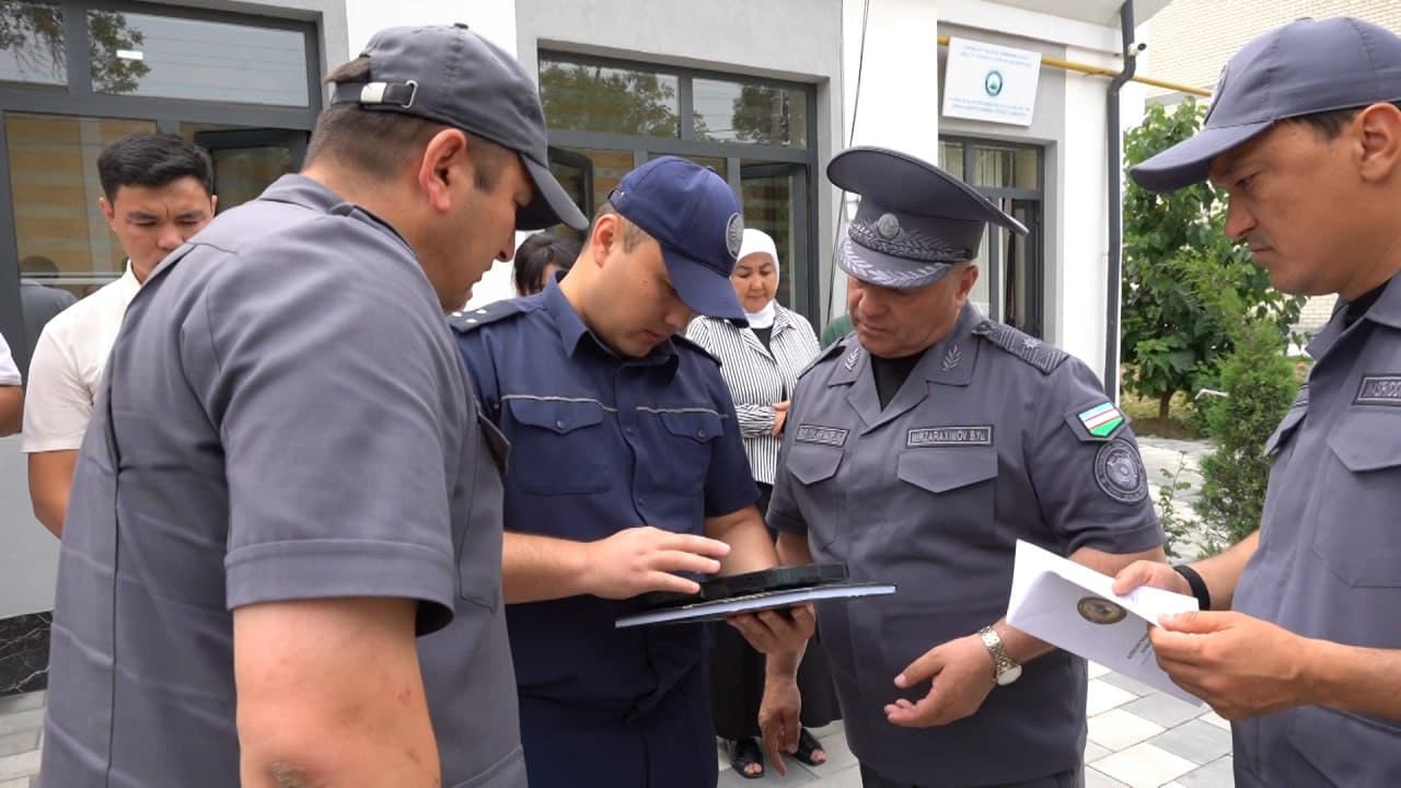 Руководством МВД изучена практическая работа по созданию безопасной среды в махаллях Ок уй и Файзиобод Мирабадского района города Ташкента