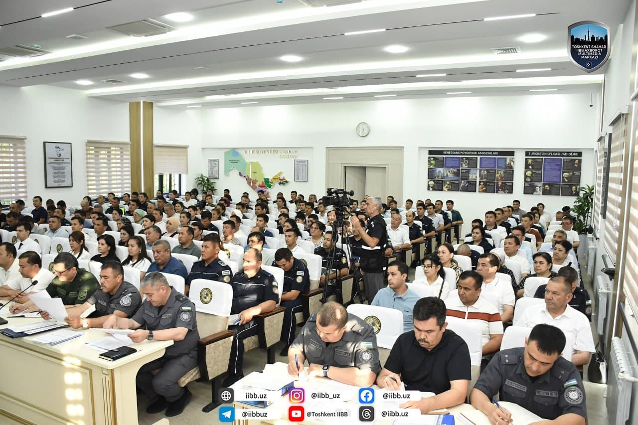Toshkent shahar Yangihayot tumanida amalga oshirilayotgan ishlar muhokama qilindi