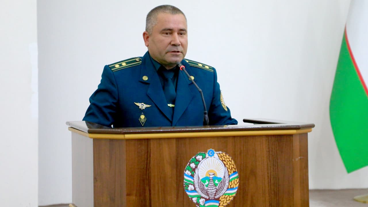 Xorazm viloyati IIB rahbariyati tomonidan Gurlan tumanida kriminogen muhitni barqarorlashtirish masalalari muhokama etildi