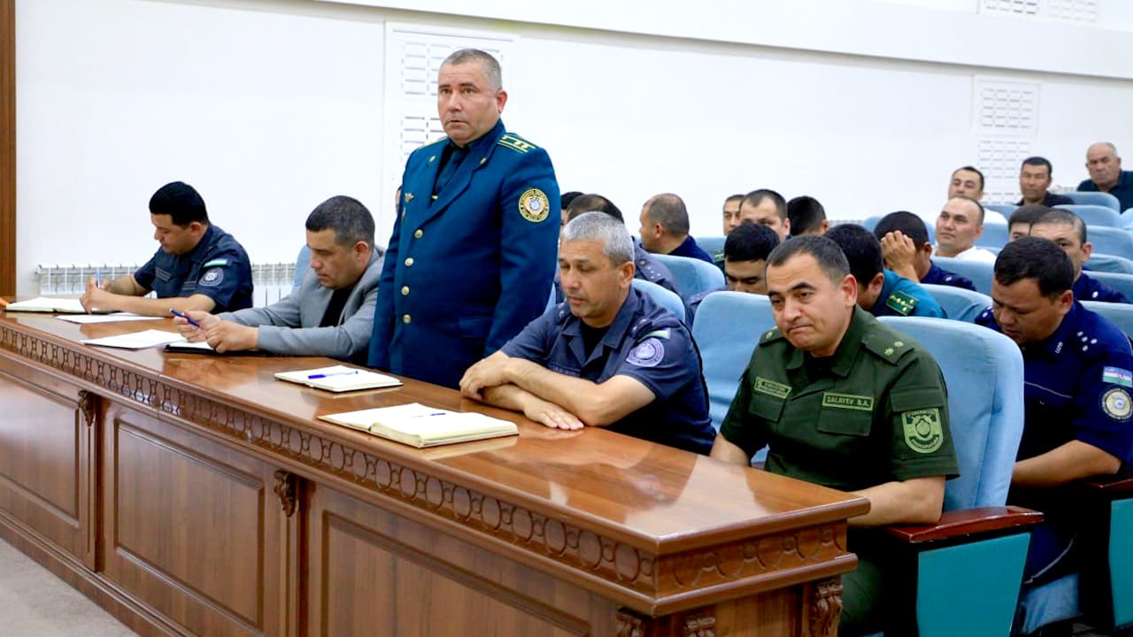 Xorazm viloyati IIB rahbariyati tomonidan Gurlan tumanida kriminogen muhitni barqarorlashtirish masalalari muhokama etildi