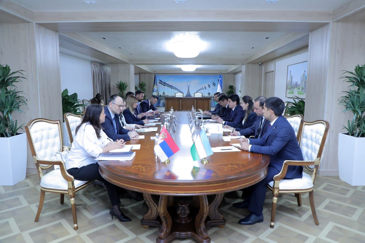 Oʻzbekiston Respublikasi Ichki ishlar vazirining oʻrinbosari, polkovnik Ramazon Ashropov Serbiya Respublikasining mehnat, bandlik, faxriylar va ijtimoiy siyosat vaziri Militsa Stamenkovski xonim bilan rasmiy uchrashuv oʻtkazdi