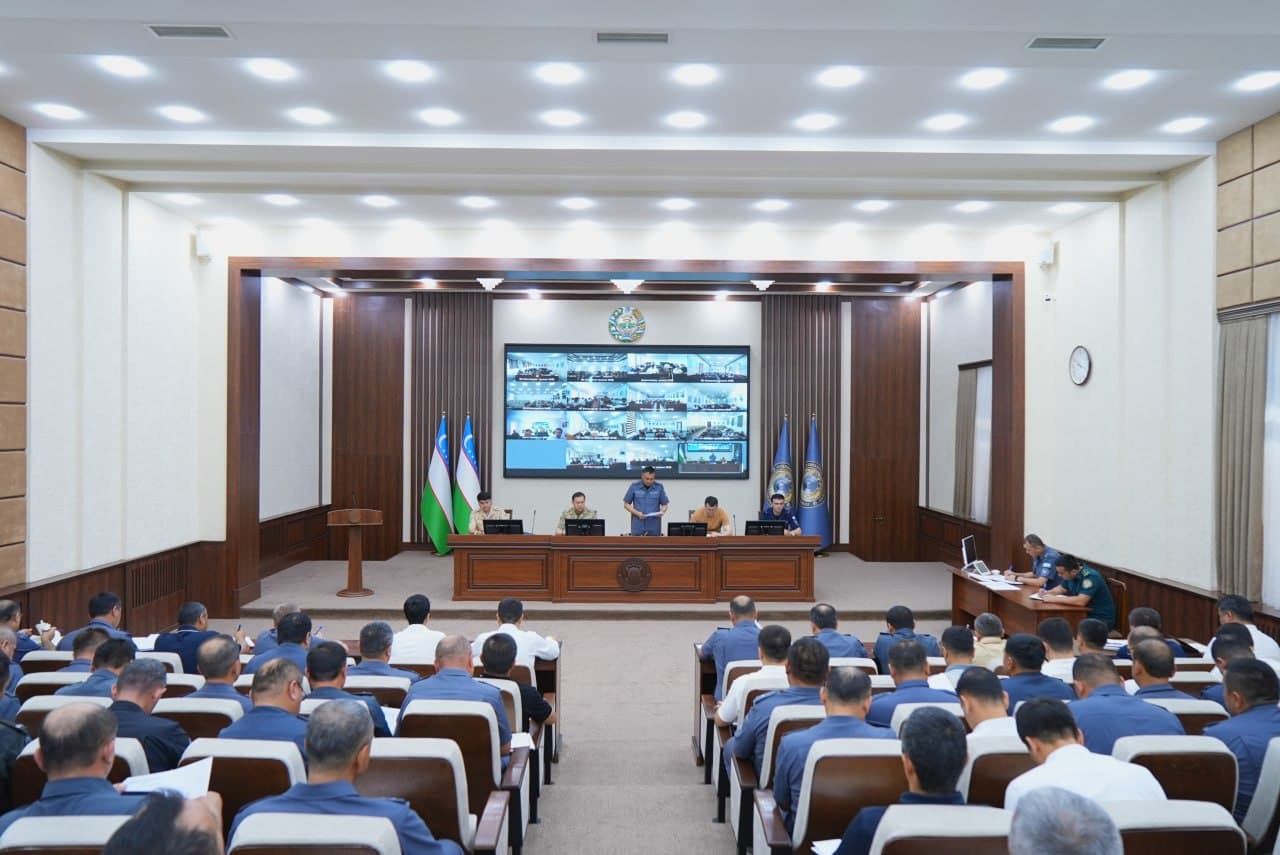 Namangan viloyati huquqni muhofaza qiluvchi organlar rahbarlari tomonidan viloyatda oʻtkaziladigan ommaviy tadbirlarni xavfsiz tashkil etish masalalari muhokama qilindi