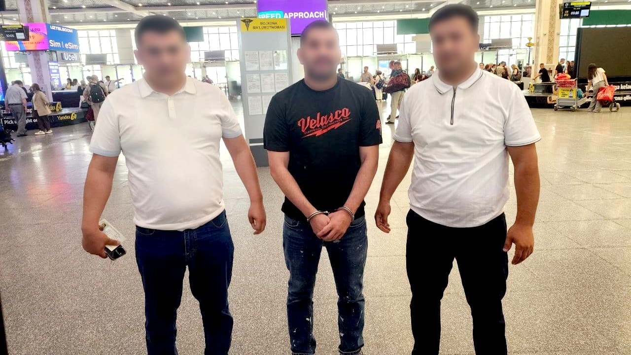 Разыскиваемое лицо возвращено в Узбекистан из Соединенных Штатов Америки