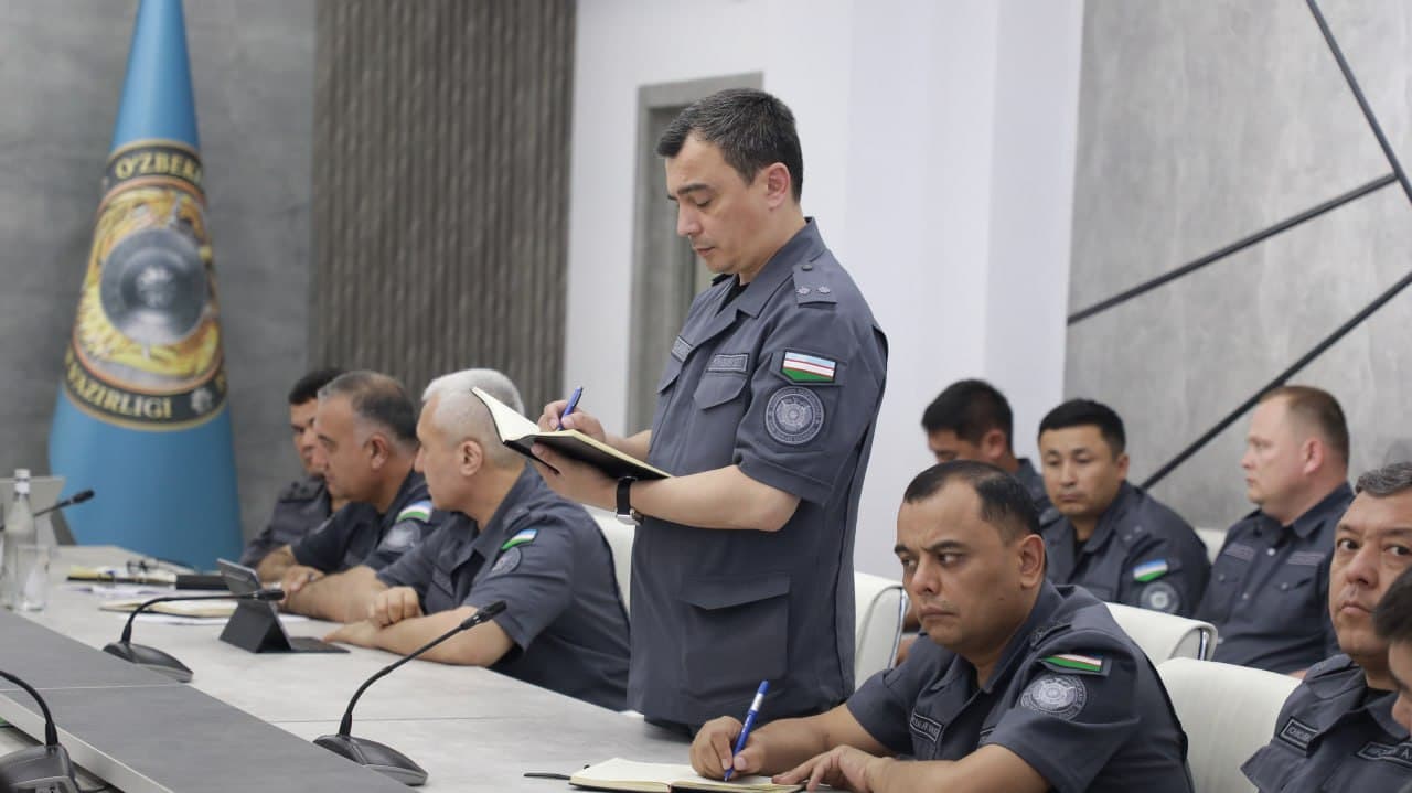 IIV huzuridagi Jazoni ijro etish departamenti hamda Qorovul qoʻshinlari qoʻmondonligi masʼul rahbarlari ishtirokida qoʻshma yigʻilish tashkil etildi