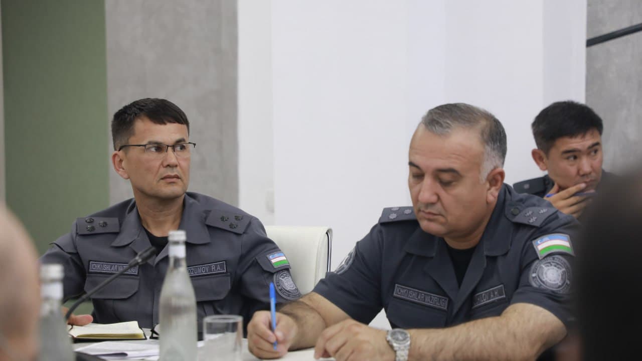 IIV huzuridagi Jazoni ijro etish departamenti hamda Qorovul qoʻshinlari qoʻmondonligi masʼul rahbarlari ishtirokida qoʻshma yigʻilish tashkil etildi