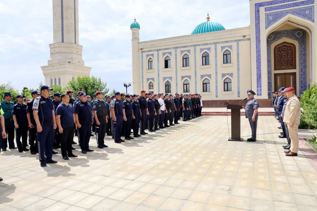 IIV rahbariyati tomonidan “Qurbon hayiti” bayrami kunlarida jamoat xavfsizligini taʼminlash hamda huquqbuzarliklarning oldini olish yuzasidan masʼul xodimlarga koʻrsatmalar berildi