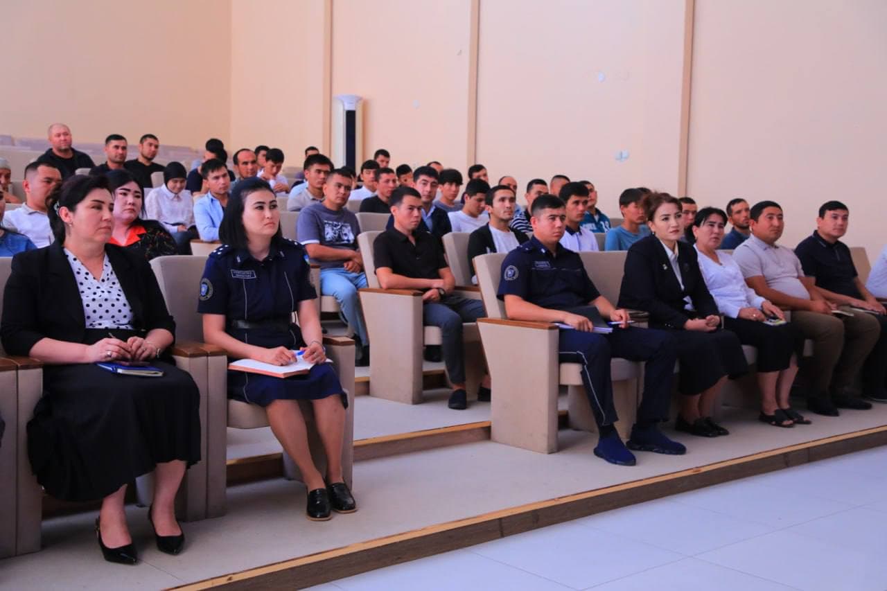 Samarqand viloyati ichki ishlar organlari probatsiya boʻlinmalari faoliyati oʻrganildi