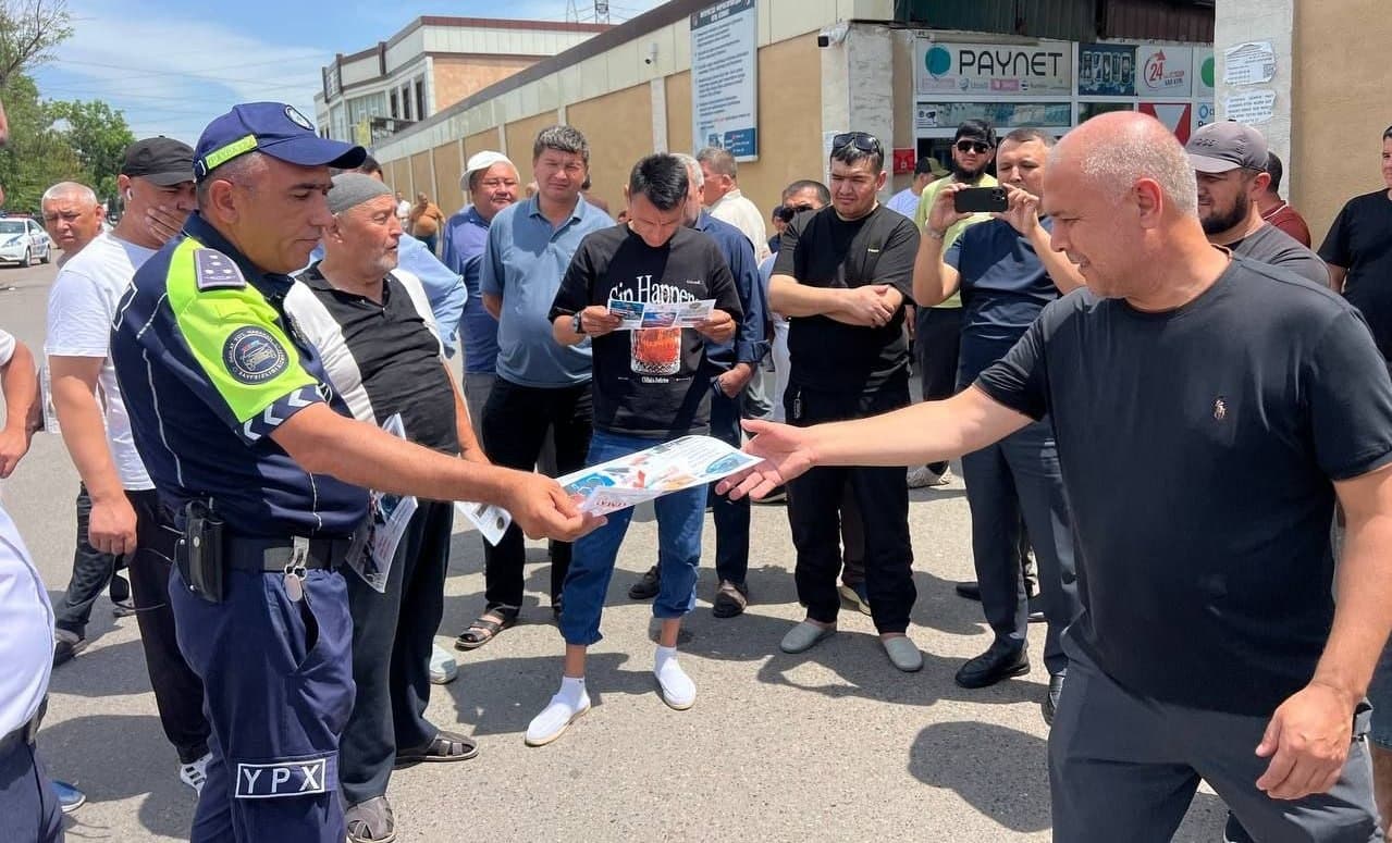IIV JXD Yoʻl harakati xavfsizligi xizmati rahbariyati tomonidan poytaxtdan boshqa hududlarda qatnovchi yoʻlovchilarga xizmat koʻrsatadigan avtoturargohlar faoliyati oʻrganildi