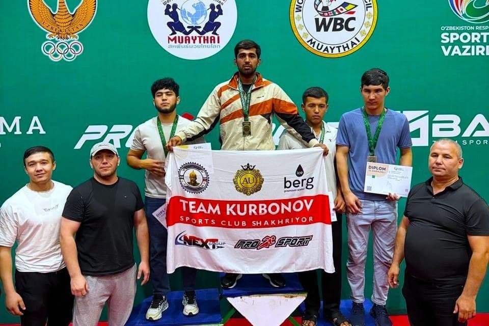 Сотрудники УВД Самаркандской области одержали победу на чемпионате Узбекистана по муай-тай