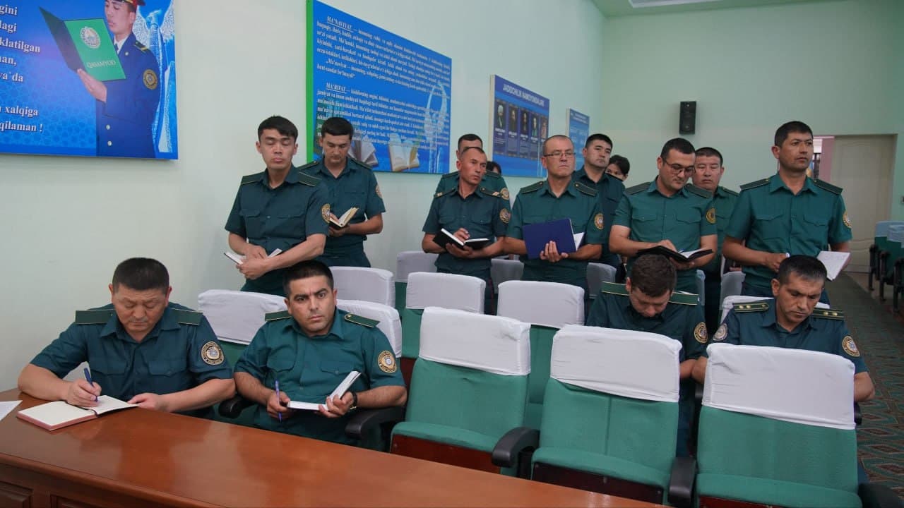 Surxondaryo viloyati IIB tizimida ish yurituvi samaradorligini oshirishga qaratilgan oʻquv-seminar tashkil etildi