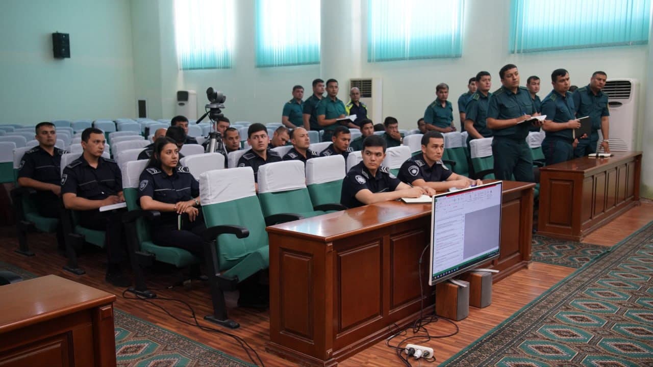 Surxondaryo viloyati IIB tizimida ish yurituvi samaradorligini oshirishga qaratilgan oʻquv-seminar tashkil etildi