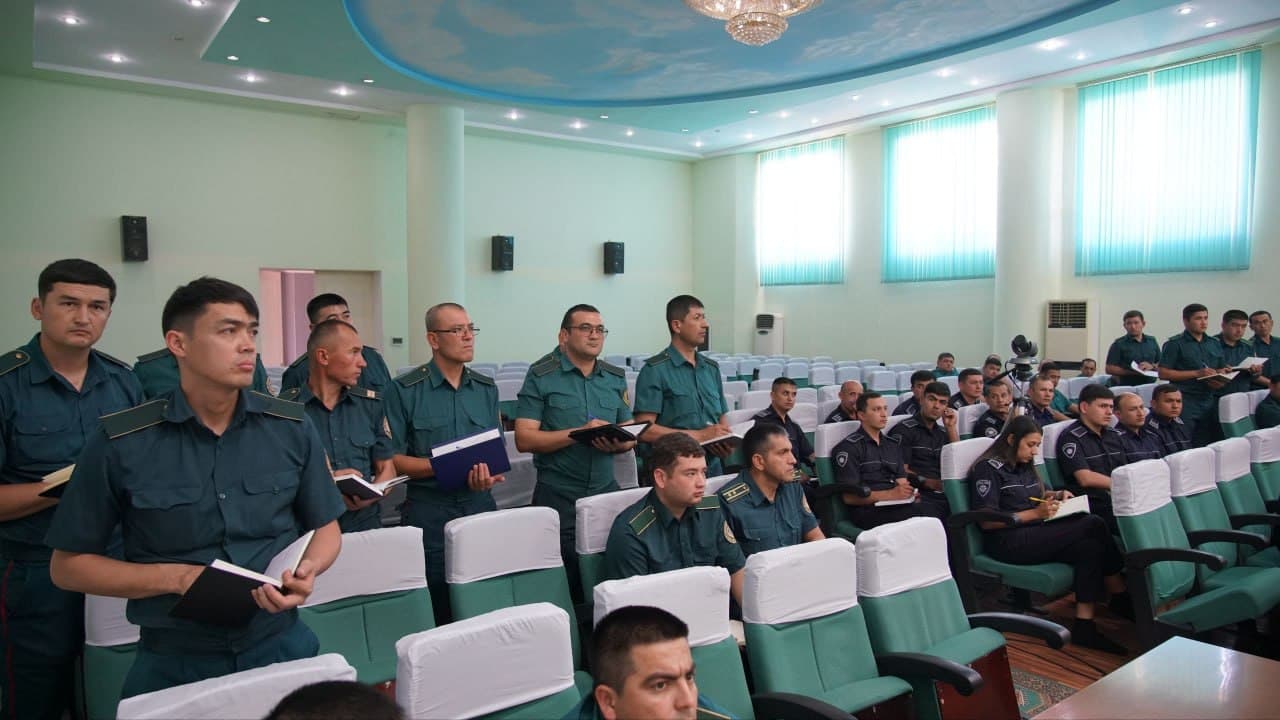 Surxondaryo viloyati IIB tizimida ish yurituvi samaradorligini oshirishga qaratilgan oʻquv-seminar tashkil etildi