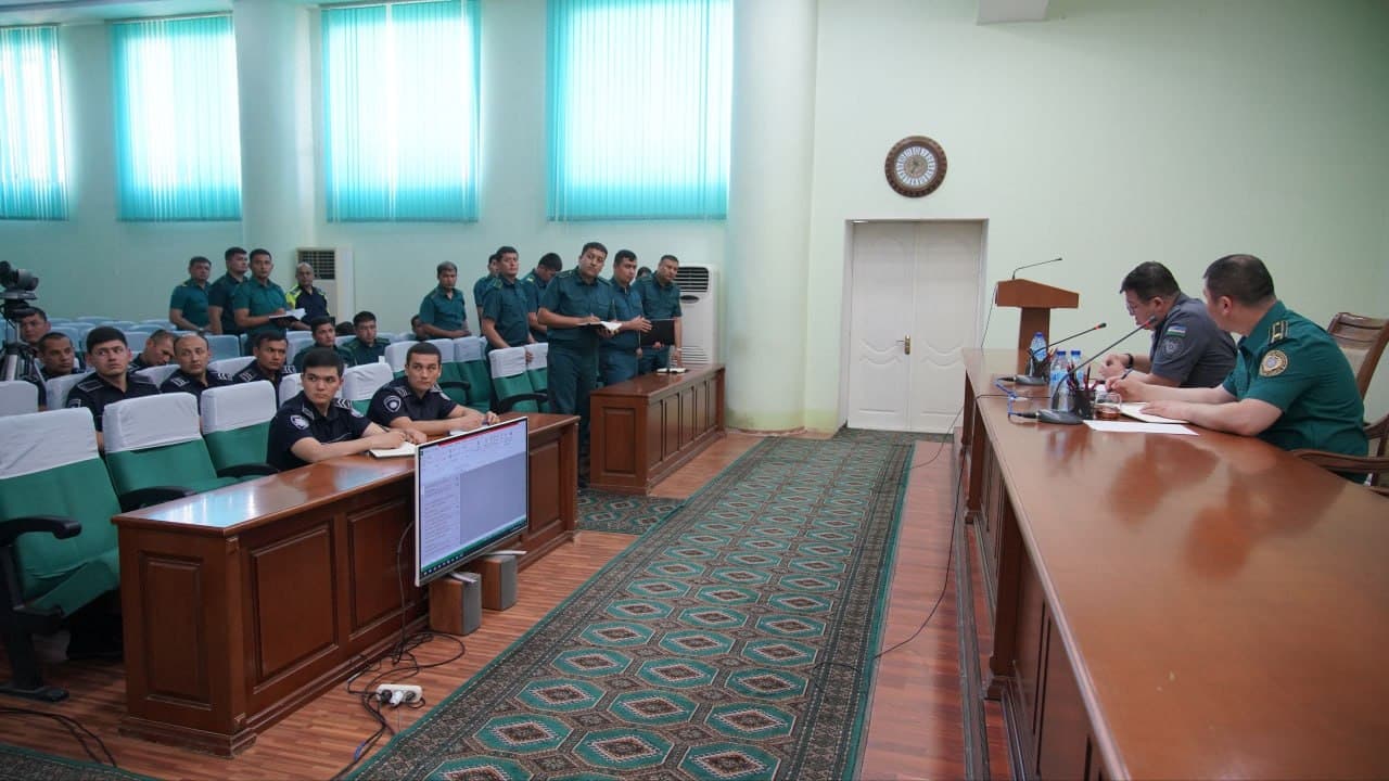 Surxondaryo viloyati IIB tizimida ish yurituvi samaradorligini oshirishga qaratilgan oʻquv-seminar tashkil etildi