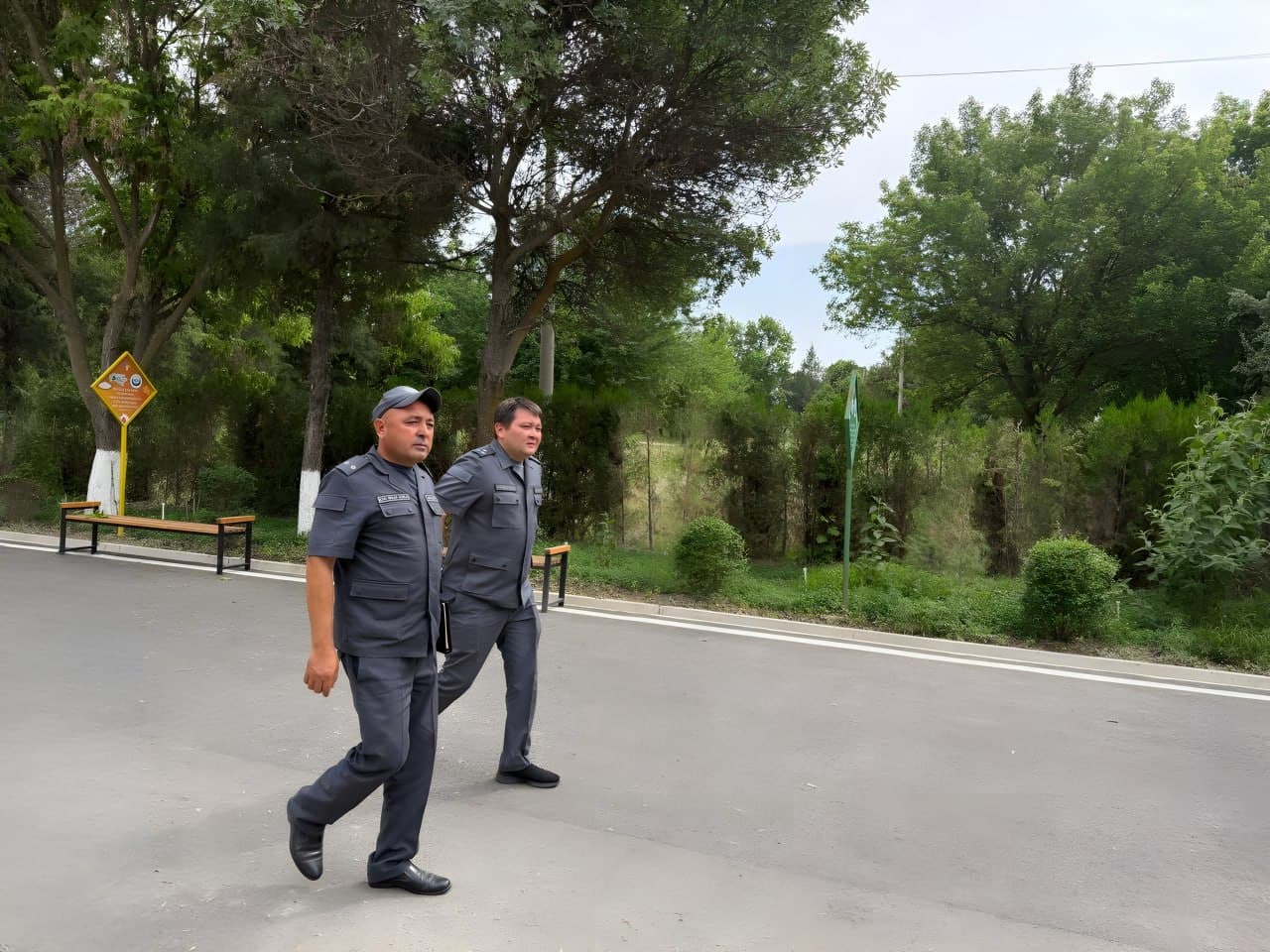 Sirdaryo viloyati IIB rahbariyati tomonidan Sirdaryo tumani hududida oʻrganish ishlari olib borildi