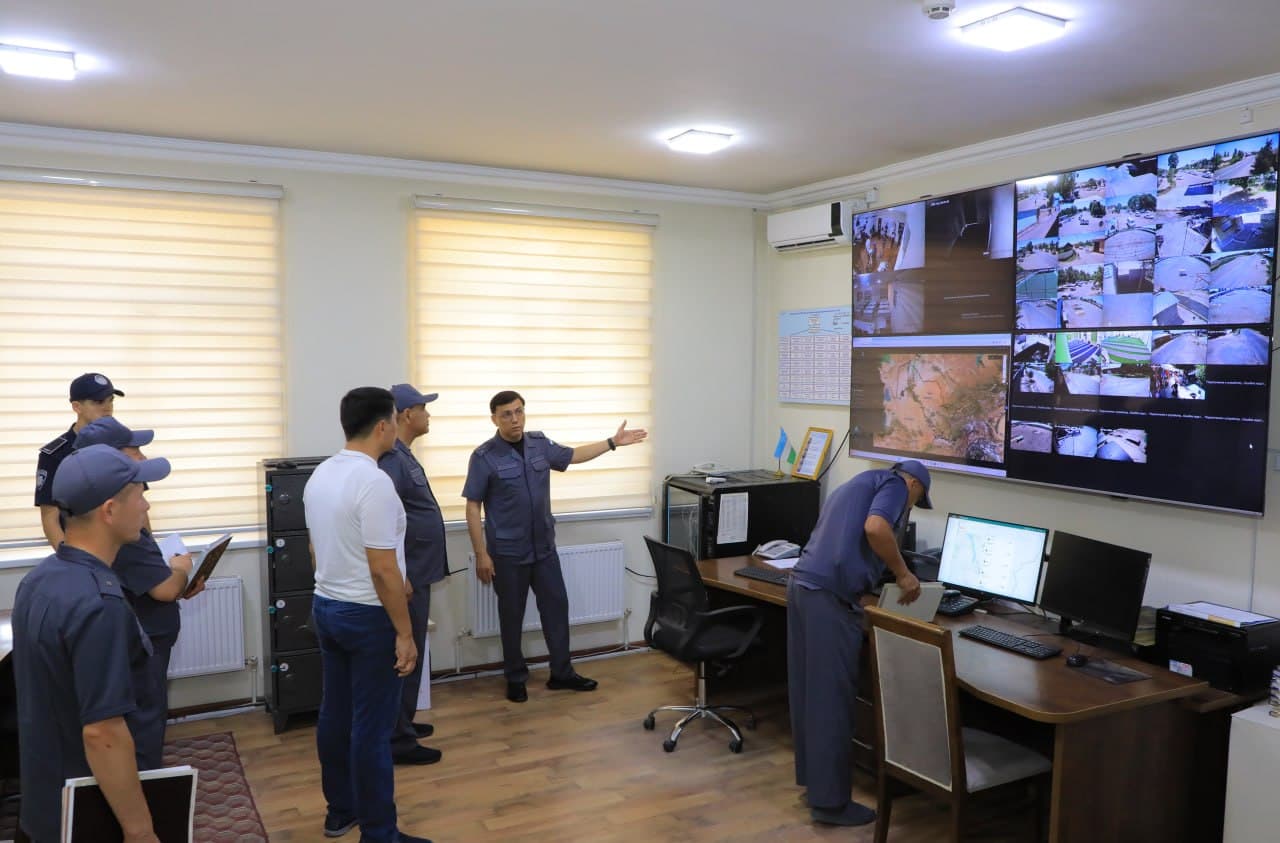 IIV huzuridagi Qoʻriqlash departamenti ishchi guruhi Namangan viloyatida amaliy oʻrganishlar olib bormoqda