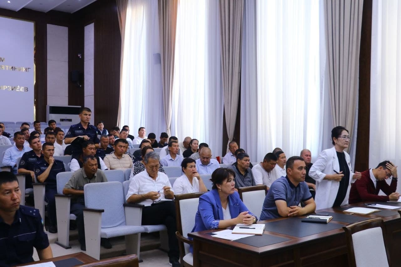 Qoraqalpogʻiston Respublikasida jamoat xavfsizligi va huquqbuzarliklar profilaktikasi holati oʻrganildi